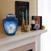 Dove Urn for Ashes - Handcrafted Cremation Urn, Large Burial Urns for Ashes Adult Male - Urns for Human Ashes Adult Female, Funeral Decorative Urns - Dove, Up to 200 LBS